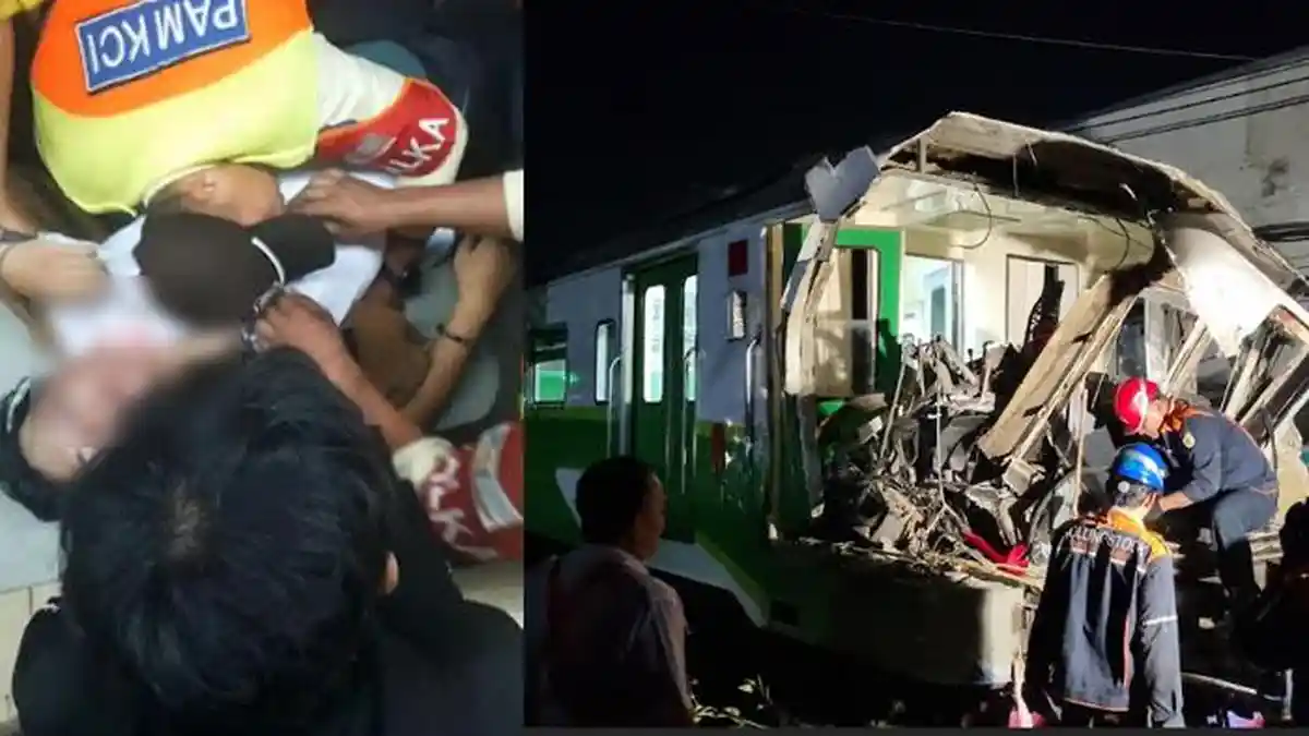 Gelagat Abdillah Ramdan Asisten Masinis KA Jenggala yang Gugur saat Keretanya Tabrak Truk di Gresik