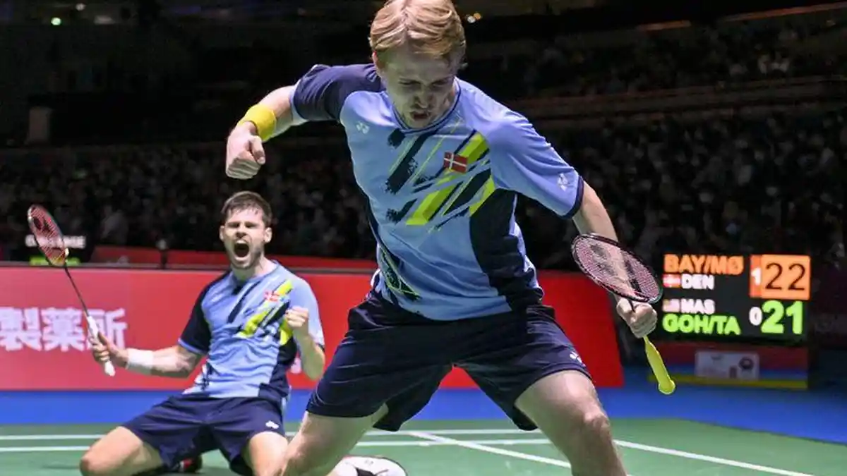 Kalahkan Juara Dunia di Babak Pertama, Jeppe Bay/Lasse Molhede : Itu Pencapaian Terbesar Kami