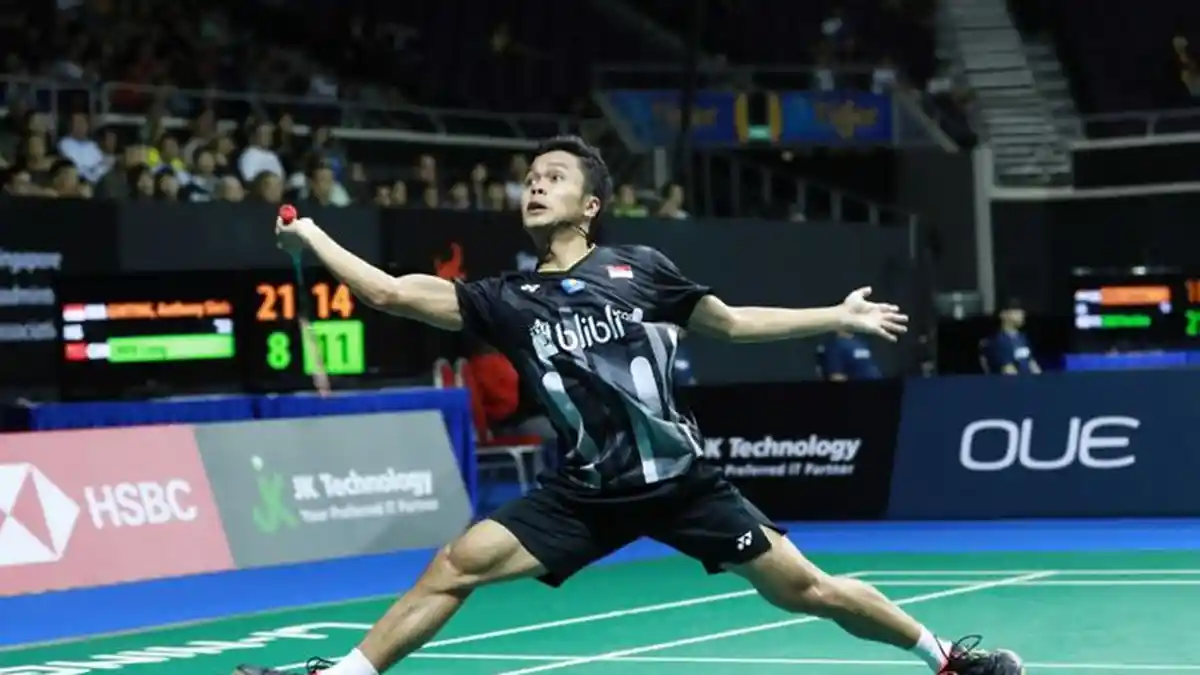 Hasil Indonesia Open 2019-Anthony Ginting Kalah Dramatis, Wahyu/Ade Gagal Susul Ahsan/Hendra