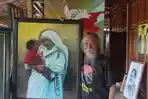 Kisah Mbah Kibar, Seniman Asli Bantul yang Berjuang Tebus Tanah Leluhur Lewat Goresan Kanvas