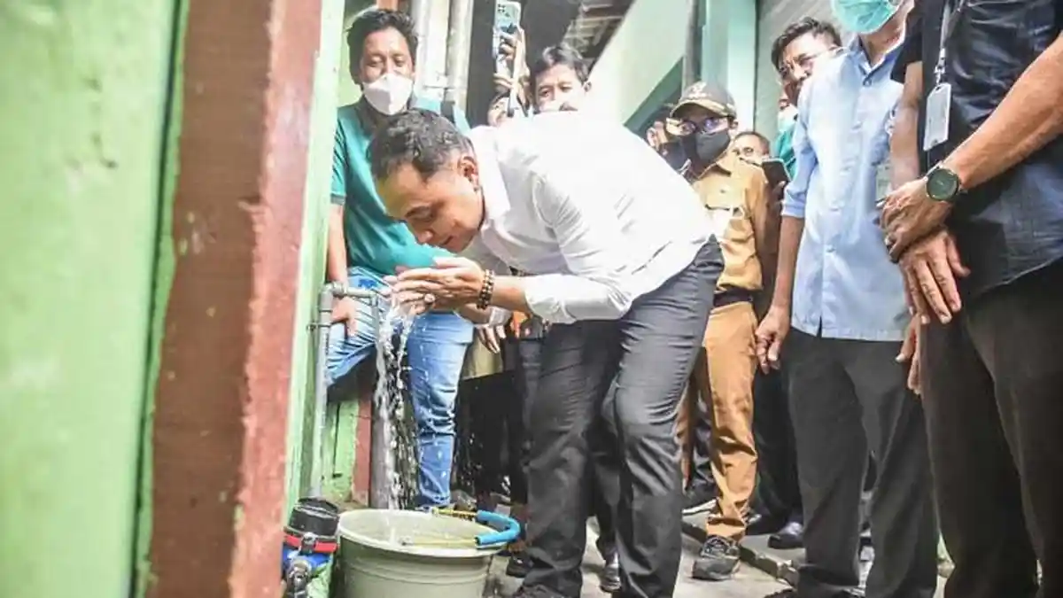 PDAM Surya Sembada Surabaya Perluas Aliran Air, Jangkau 149 KK Lewat Pemasangan Master Meter