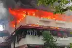 Rusunawa Sombo Surabaya Terbakar Jelang Waktu Berbuka Puasa, Warga Panik Selamatkan Diri