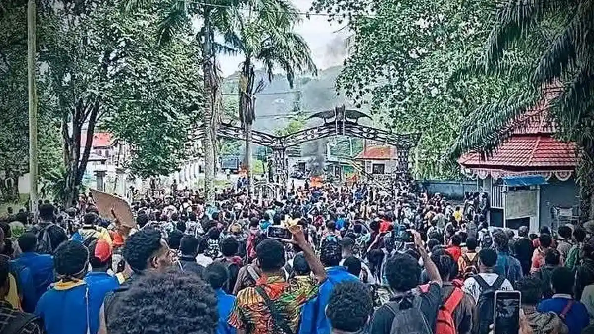 LBH Papua Tegaskan Aksi Mahasiswa Uncen Dilindungi Hukum