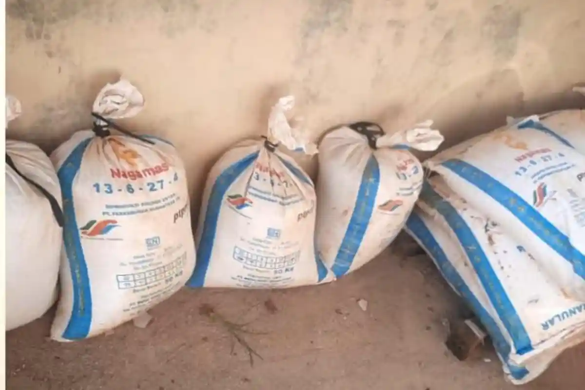 Jajaran Polda Lampung Ungkap Pensiunan PTPN VII Padang Ratu Jadi dalang Pencurian Pupuk