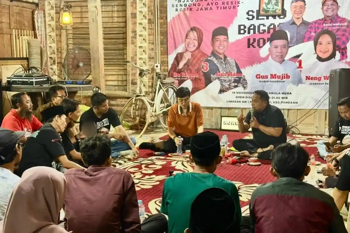 Jubir PDIP Minta Anak Muda Pasuruan Bergerak Bersama Risma - Gus Hans untuk Resik-Resik Jatim