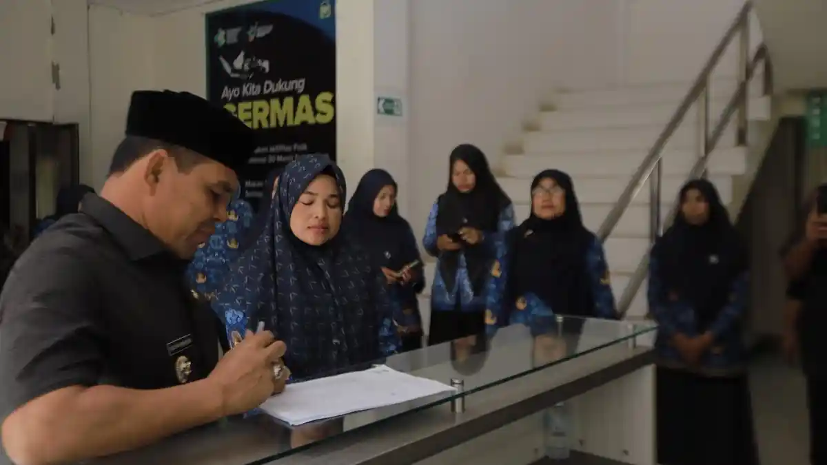 Cek Kedisiplinan ASN, Syech Muharram Sidak Sejumlah OPD