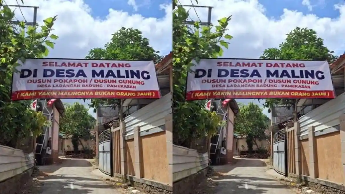 'Selamat Datang di Desa Maling' Sindiran Warga untuk Kinerja Kepolisian