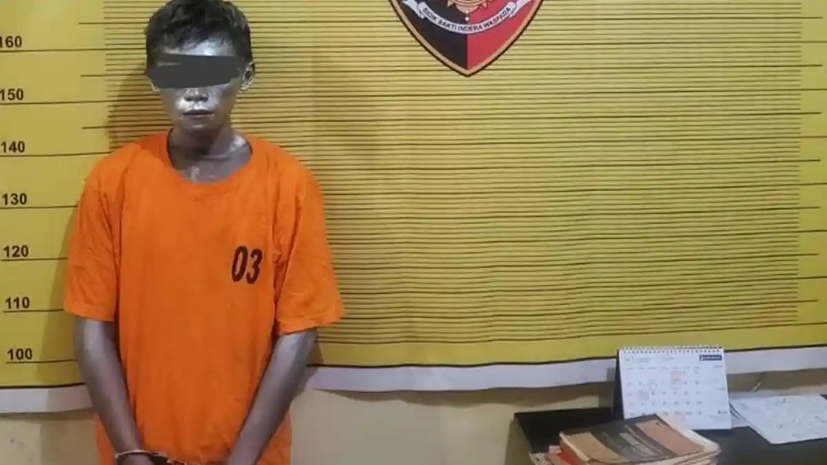 Manusia Silver di Kota Binjai Terekam CCTV Mencuri di Toko Emas, Korban Rugi Rp 3,6 Juta