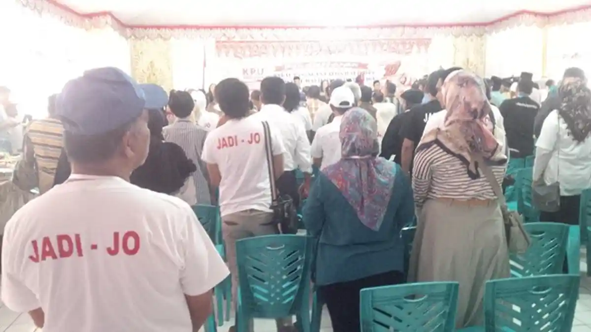 Pilkada Kotamobagu - Pasangan Bakal Calon Jainuddin dan Suharjo Gunakan Tag Line 