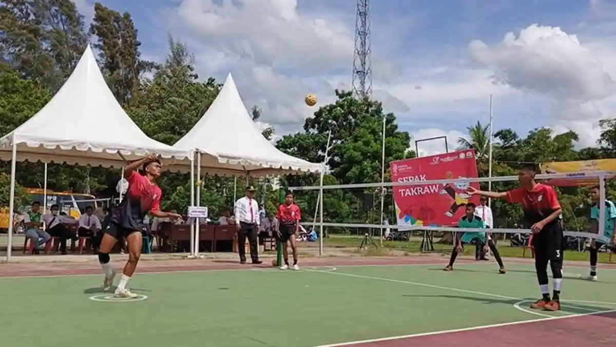 2 Kali Kalah, Takraw Putra Aceh Timur tak Berpeluang Lagi dalam Popda, Target Emas dari Tim Putri