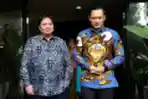 AHY Bertemu Airlangga Hartarto