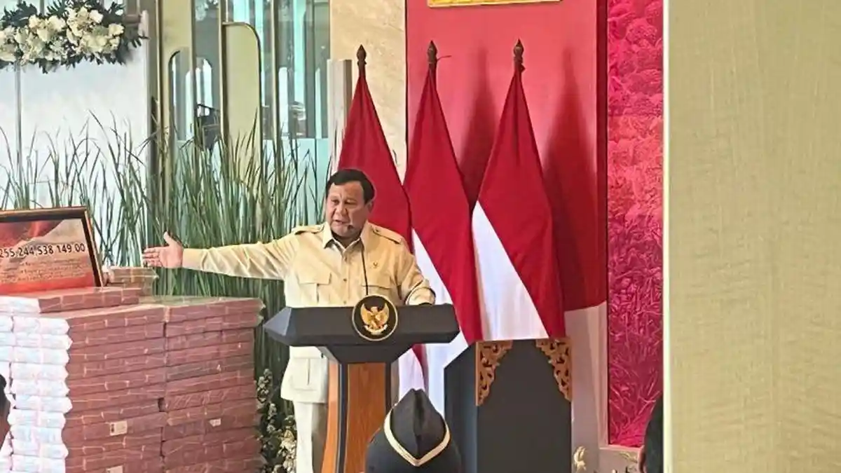 Prabowo Minta Hukum Jangan Tumpul ke Atas, Tajam ke Bawah