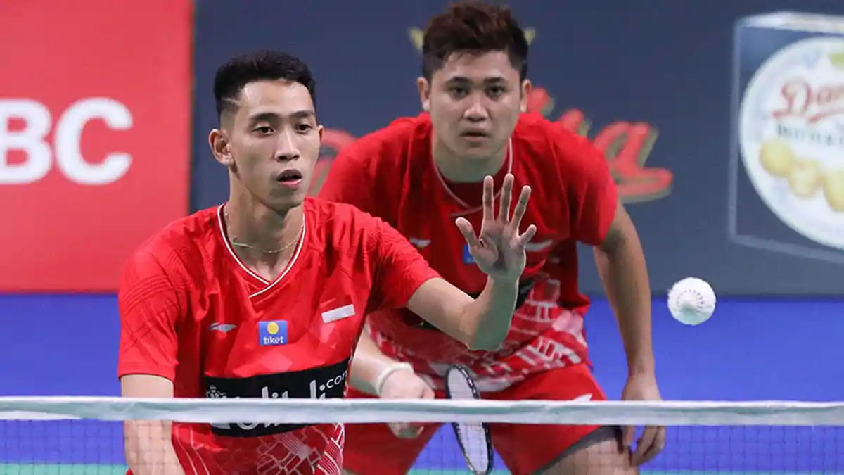 Wahyu Nayaka Berikan Tips Kompak dengan Pasangan Baru di Nomor Ganda Putra Bulu Tangkis