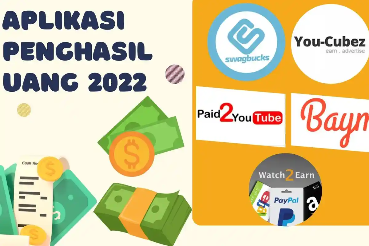 5 Aplikasi Penghasil Uang Tercepat Membayar Langsung ke Rekening