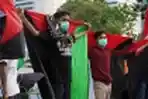 Dukung Palestina, Mahasiswa Demo Di Kedubes AS