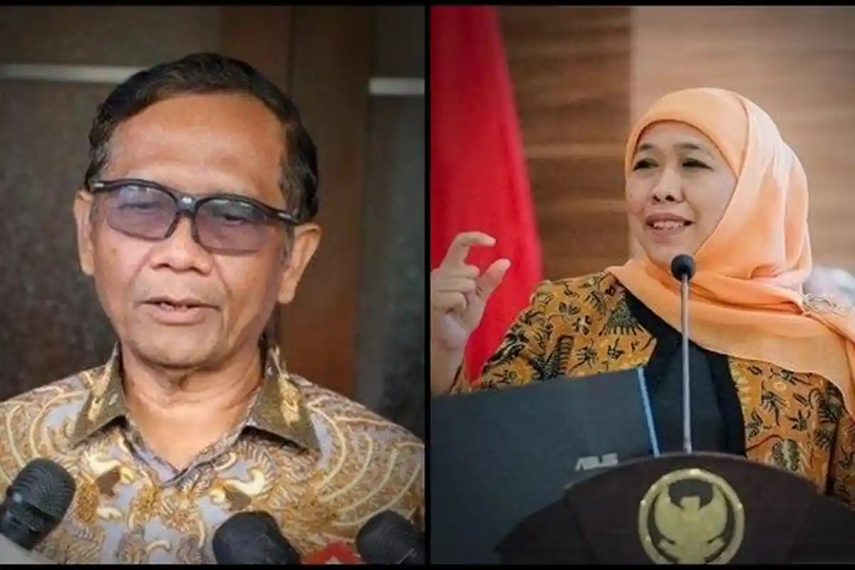 Profil Mahfud MD dan Biodata Khofifah Indar Parawansa, 2 Kandidat Kuat Jadi Cawapres Ganjar Pranowo