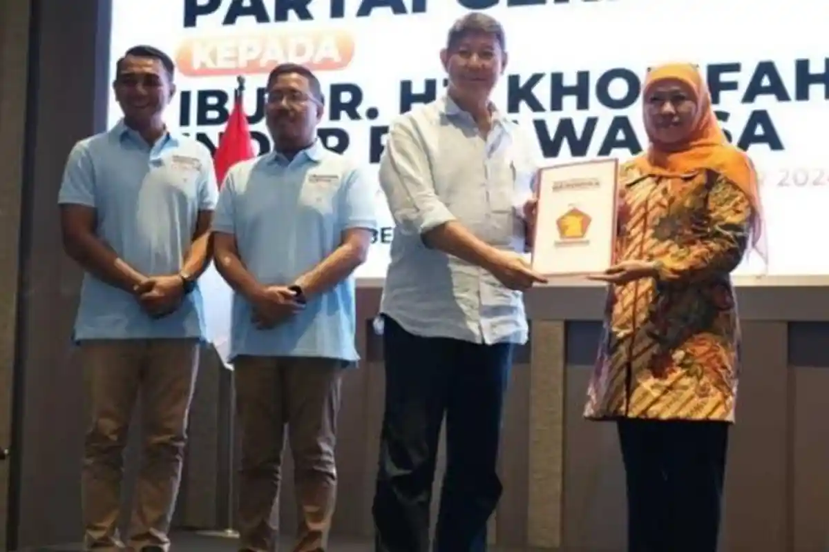 Pilgub Jatim 2024, 4 Partai Pengusung Prabowo-Gibran Dukung Khofifah, Gerindra Serahkan Rekomendasi