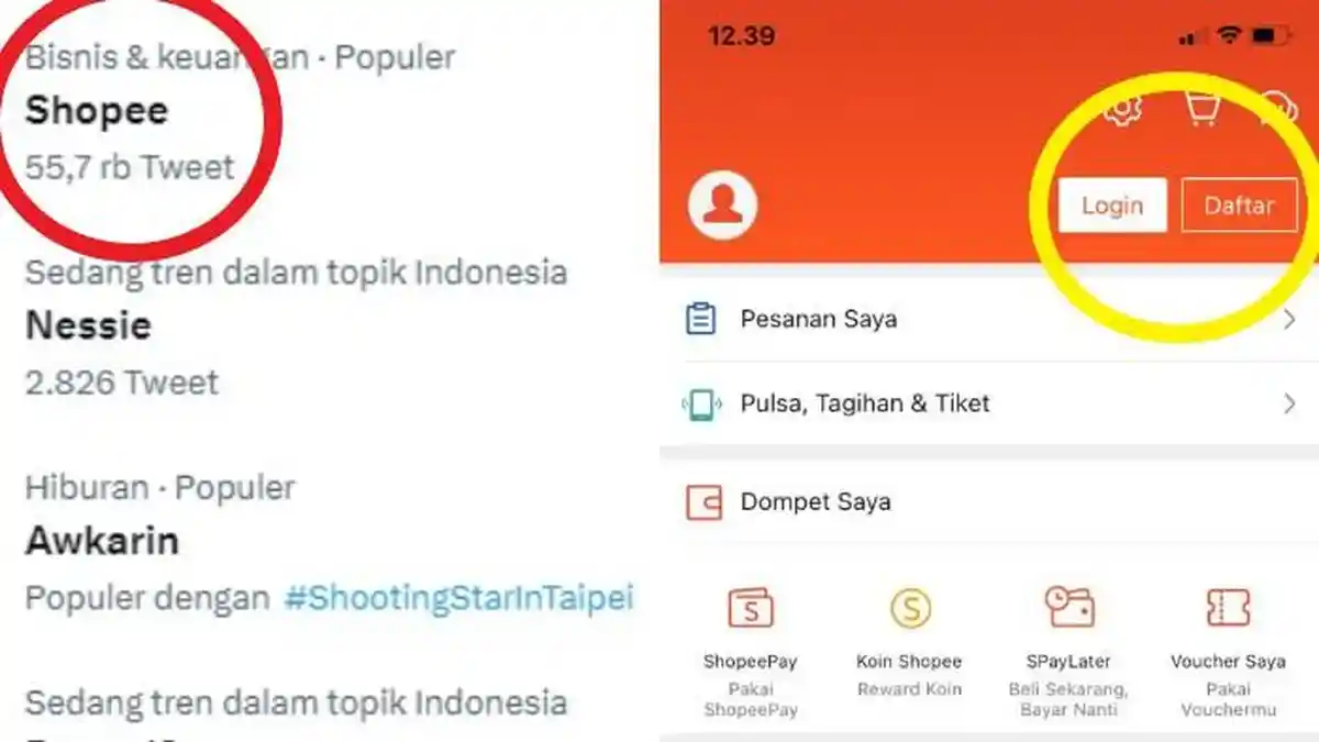 Shopee Error Hari ini Trending Twitter, Simak Langkah yang Harus Dilakukan Jika Mengalami Gangguan