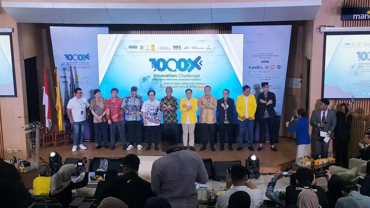 Grand Final 1000x Innovation Challenge 2025 Digelar di UI, Ajang Adu Gagasan Inovasi Mahasiswa