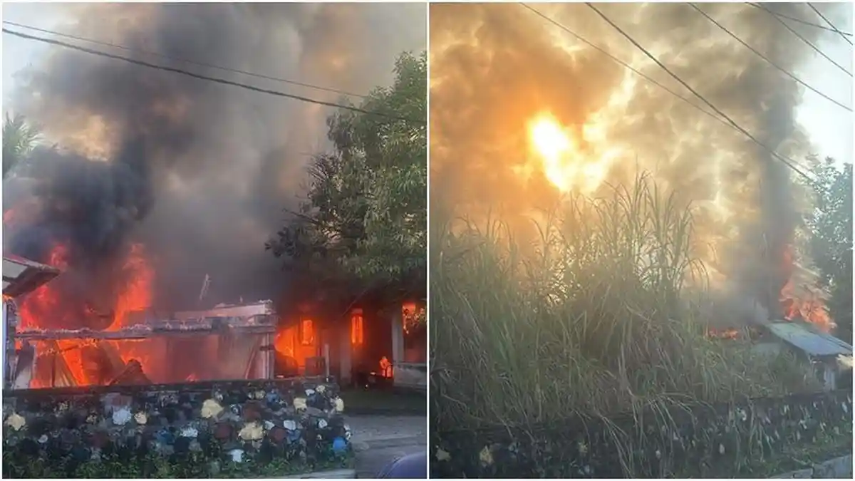Identitas Pemilik Rumah yang Terbakar di Bitung, Diduga Bermula dari Gudang Berisi Kayu Kering