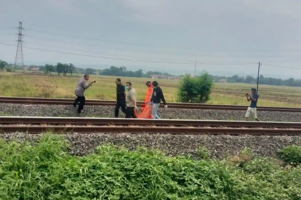 Seorang Pria Tewas Tertemper KA Harina di Kanci Kulon Cirebon, Ini Kata Polisi