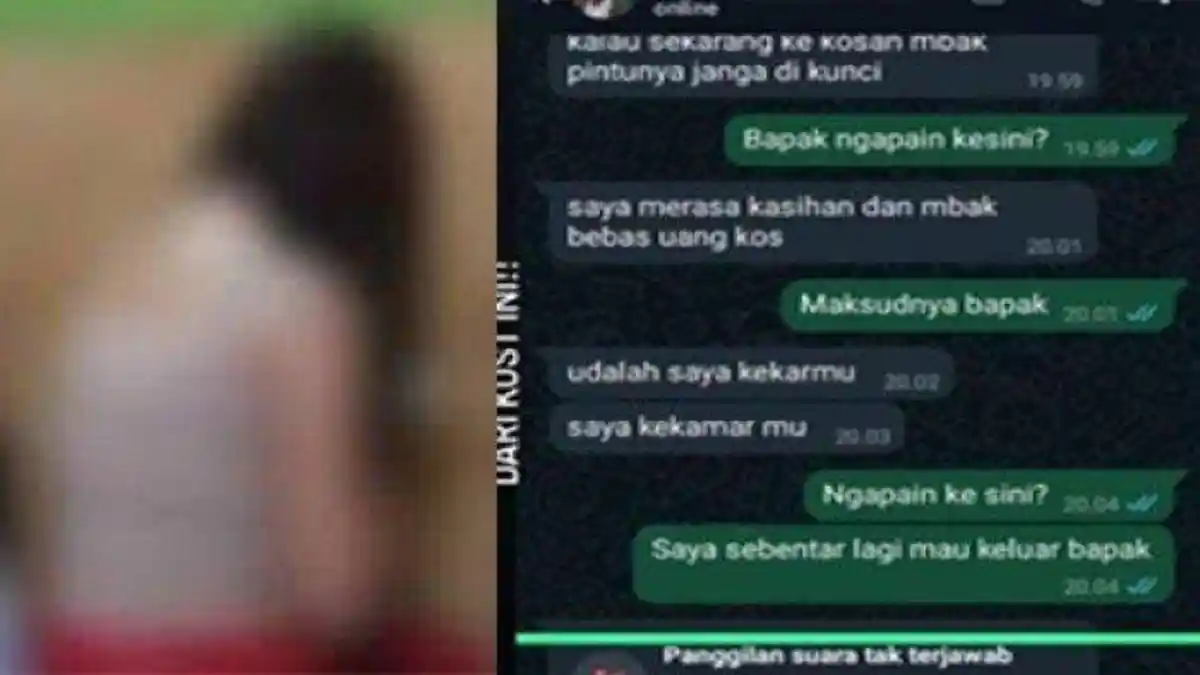 Viral Curhat Mahasiswi Dipaksa Melayani Bapak Kos Tengah Malam: Bebas Uang Kos Selamanya