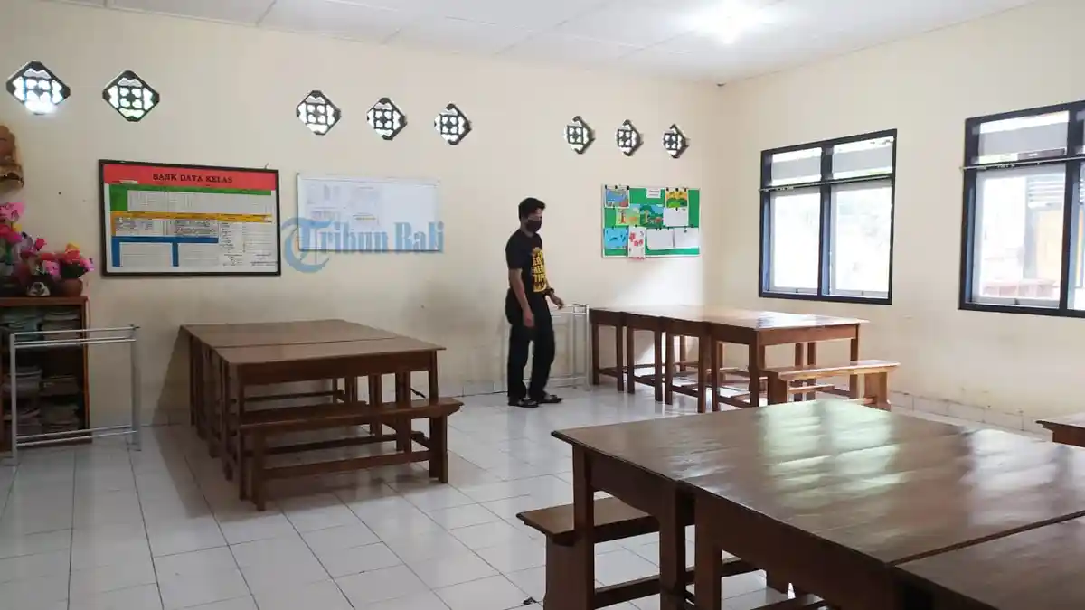 SDN 1 Banjar Jawa Buleleng Jadi Tempat Isolasi Khusus PMI