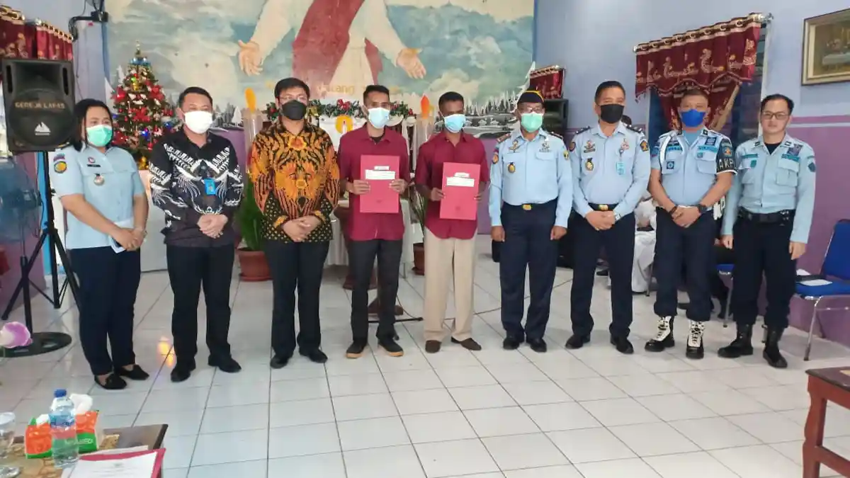 163 Napi Lapas Tuminting Manado Dapat Remisi Natal