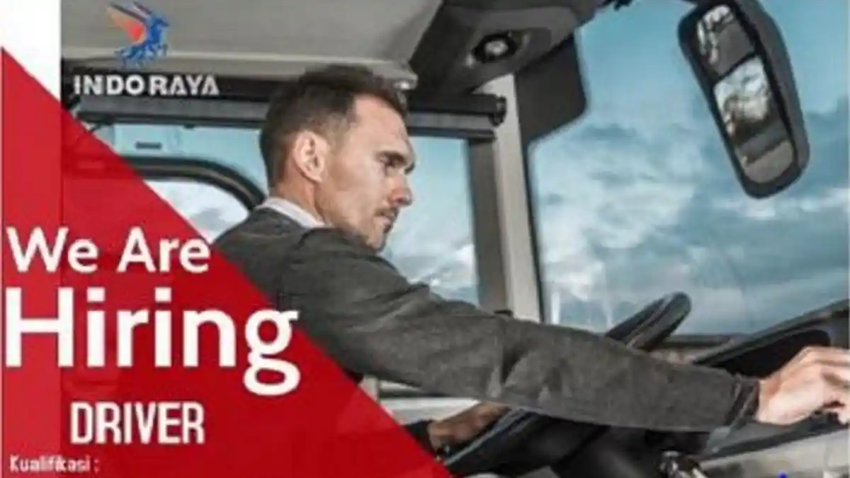 Lowongan Kerja Kendari, Indo Raya Buka Loker Driver, Kualifikasi Pelamar dan Cara Daftar