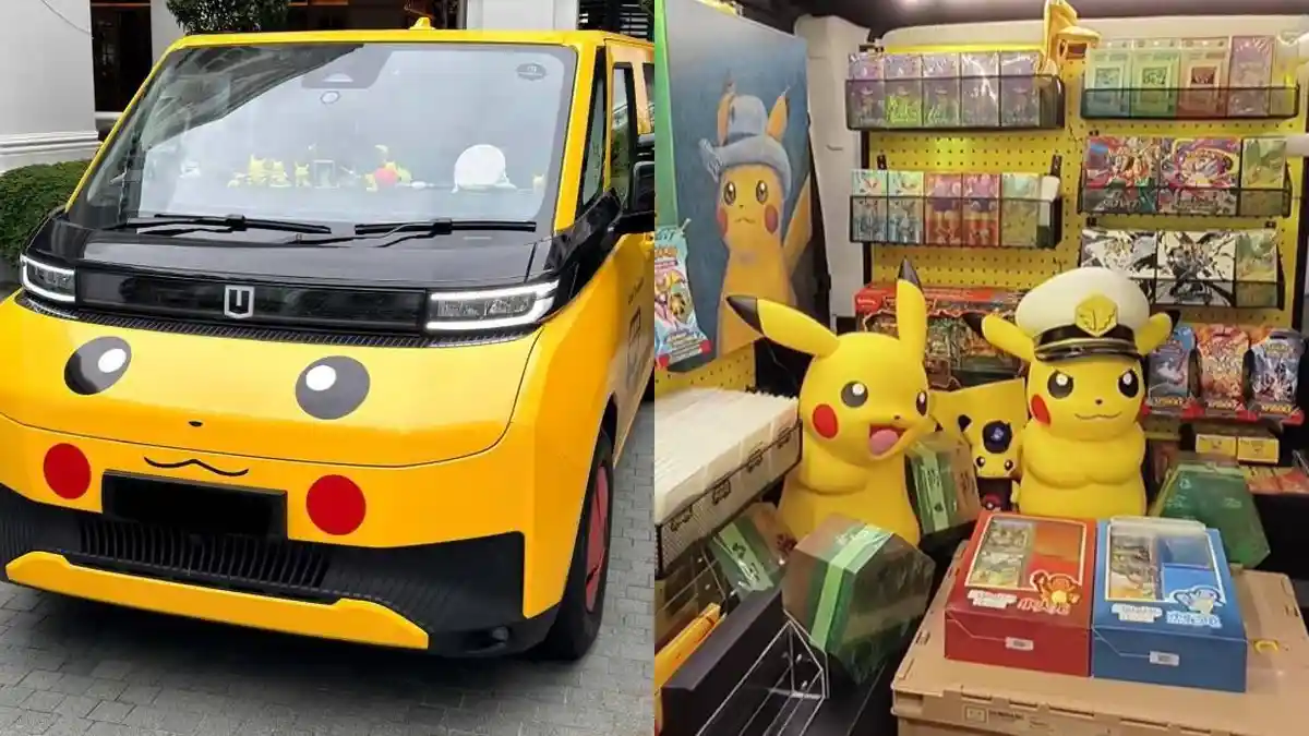 Tinggalkan Pekerjaan IT Bergaji Enam Digit, Pria Sulap Van Pikachu Jadi Toko Kartu Pokemon Keliling