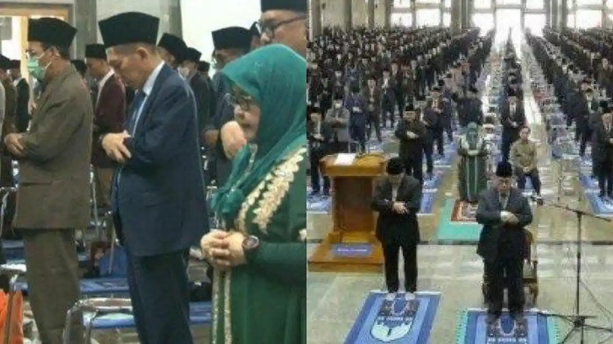 TERUNGKAP Ini Makna Terselubung dari Pakaian Khas Pengikut Al Zaytun saat Salat