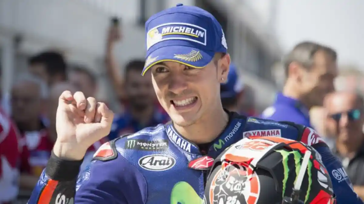 Maverick Vinales Dibuat Frustrasi Oleh Ban Motornya di GP Aragon