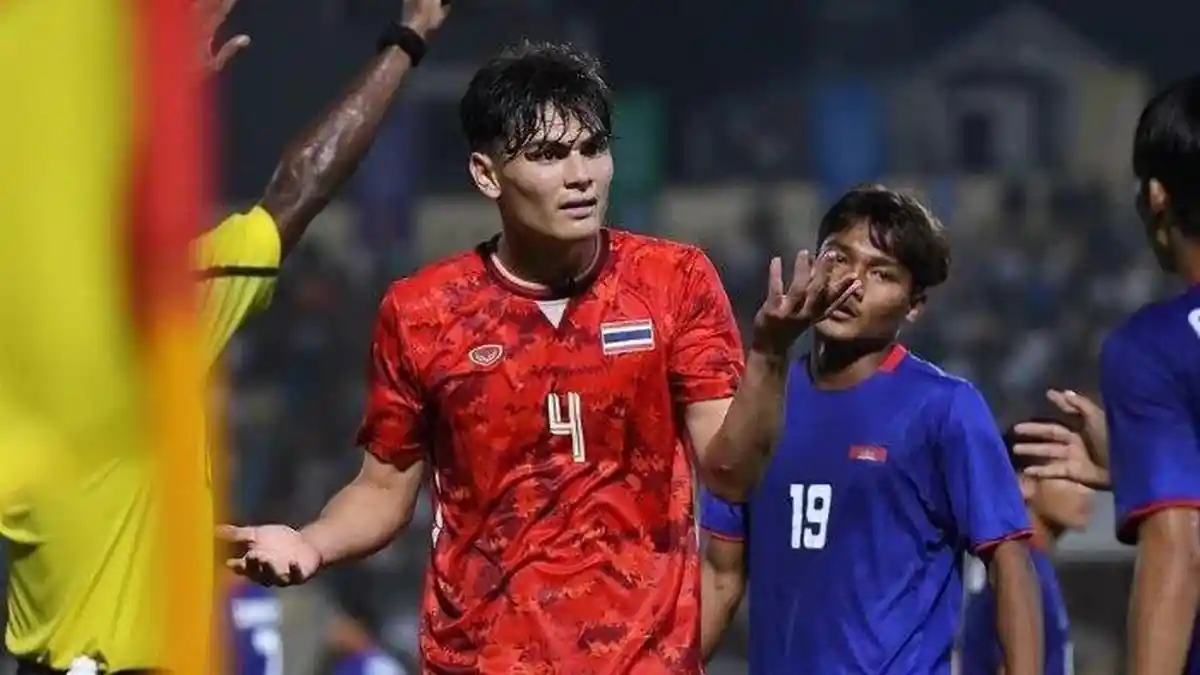 Dicap Provokator, Bek Thailand Ini Minta Maaf ke Suporter Timnas U-23 Indonesia, Mohon 2 Hal