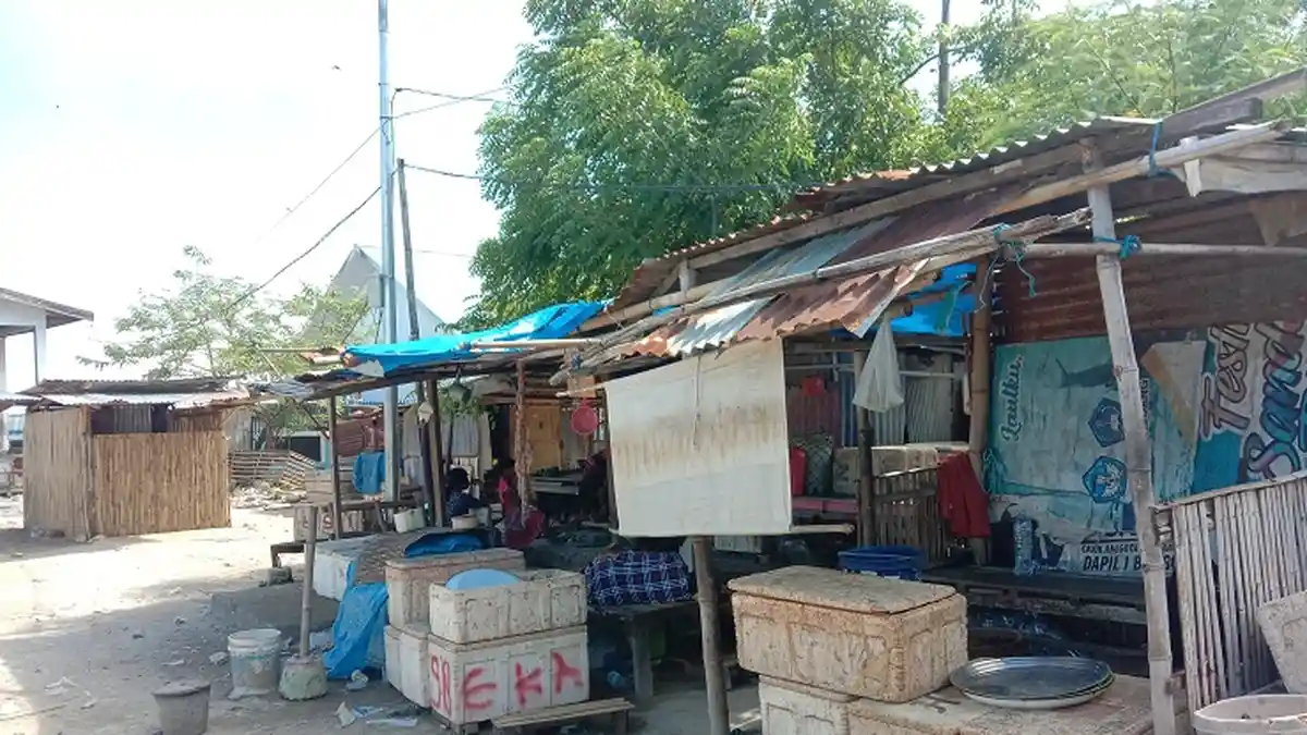 Kondisi TPI Battayang Majene Memprihatinkan, Pedagang Harap Perbaikan