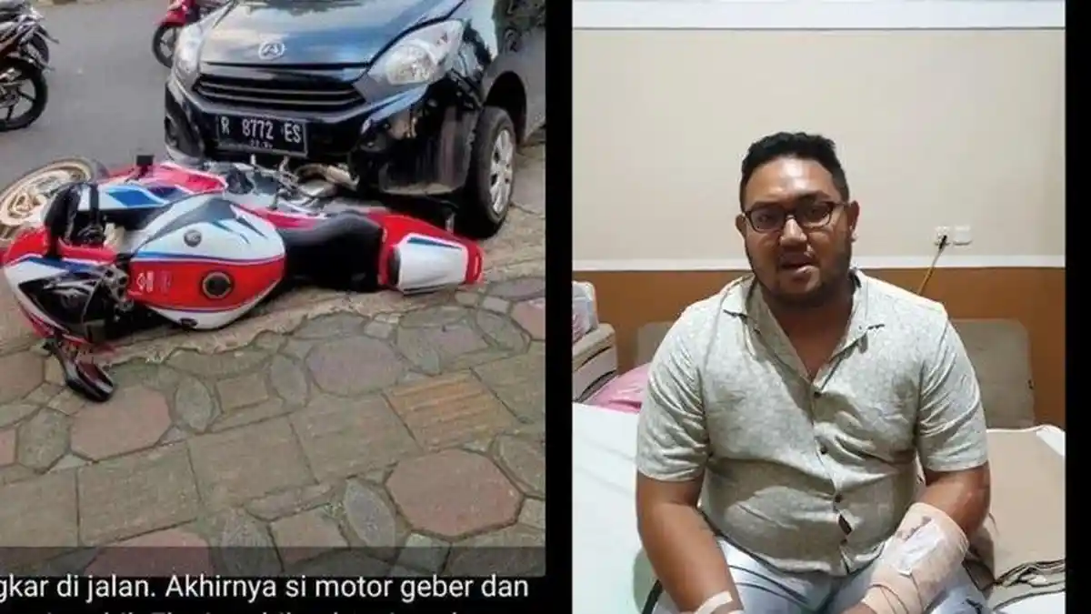 Pengendara CBR1000RR SP Ditabrak Ayla Tolak Diganti Rumah dan Mobil, Alasannya Bikin Menyayat Hati
