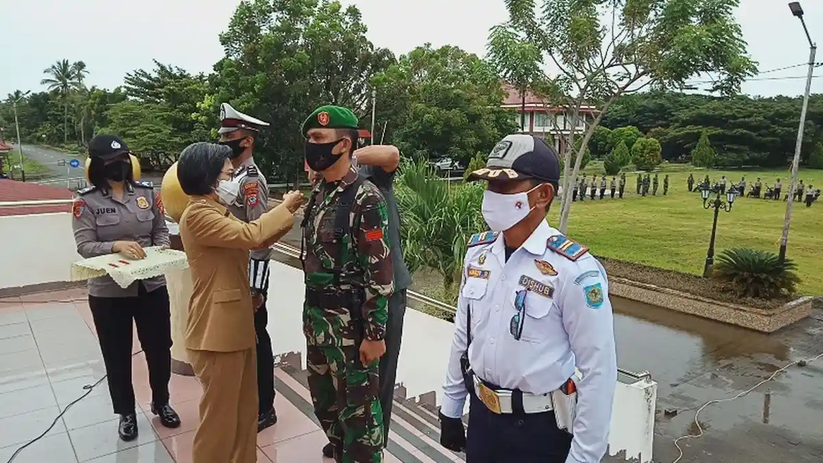 BEAKING NEWS: Bupati Yasti Pimpin Apel Gelar Pasukan Operasi Lilin