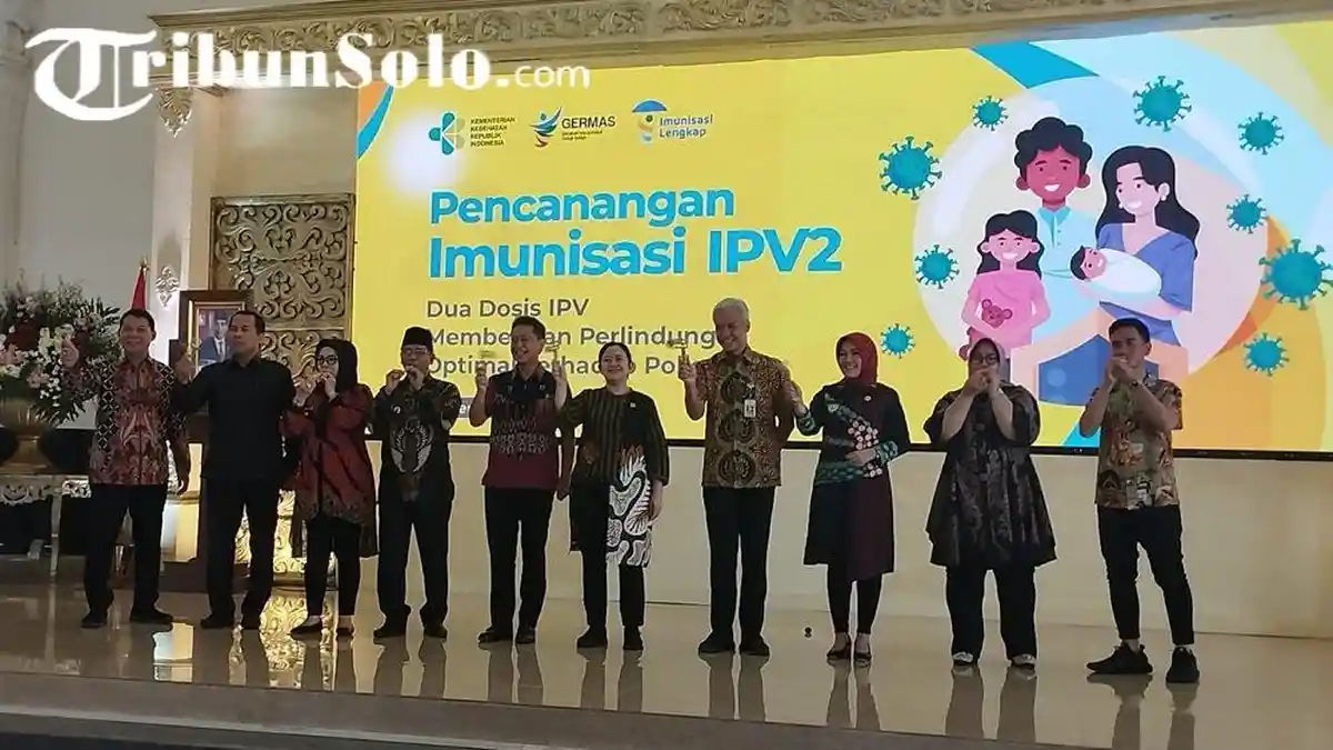 Klaten Jadi Tuan Rumah Pencanangan Gerakan Nasional Imunisasi Polio Dosis Kedua