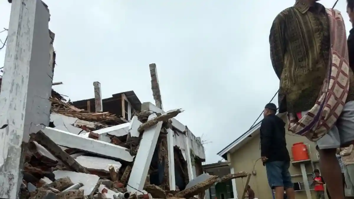 UPDATE Gempa Bumi Berskala 5,0 di Sukabumi, Tiga Orang Alami Luka Ringan