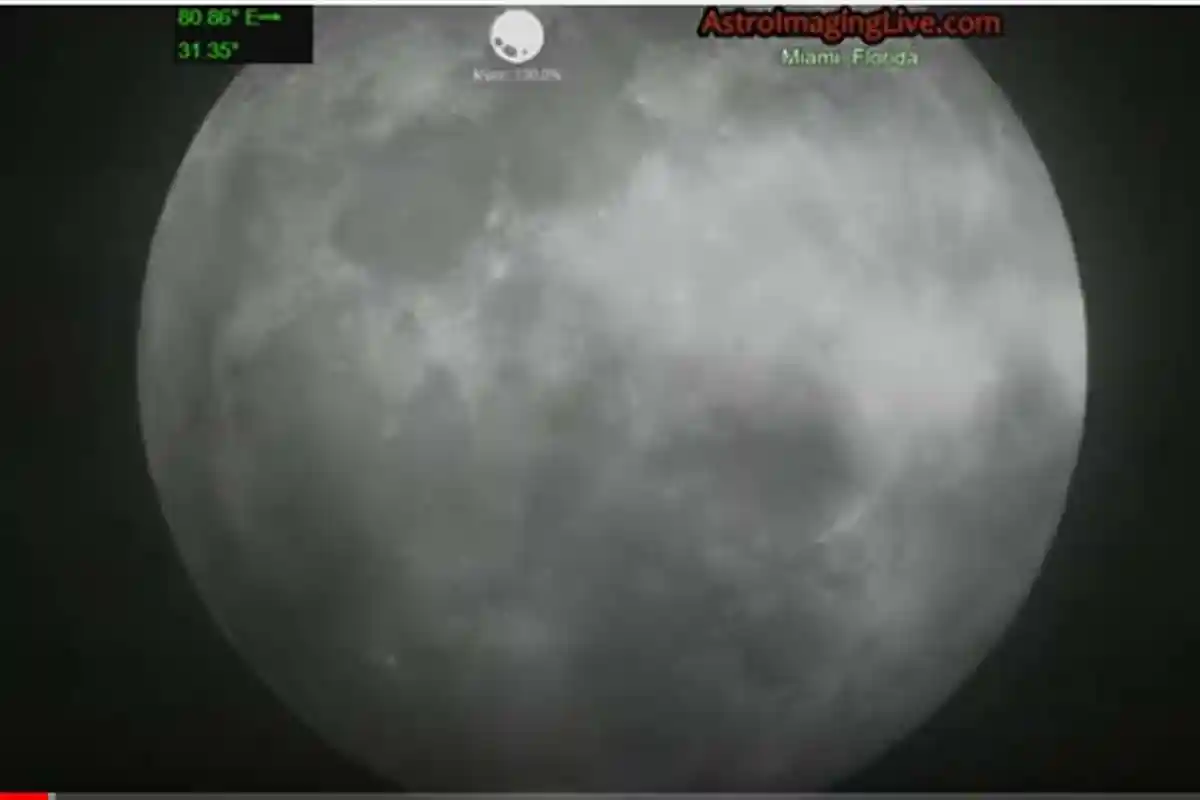 SEDANG BERLANGSUNG LIVE STREAMING Gerhana Bulan Total Malam Ini