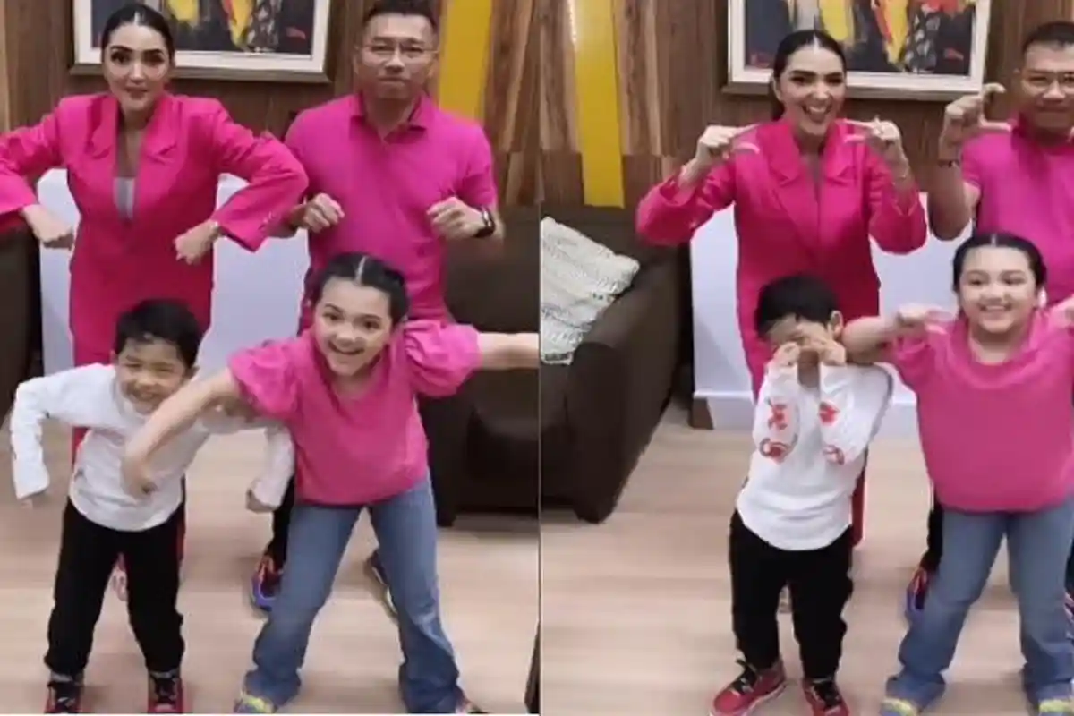 Ashanty & Anang Hermansyah Goyang TikTok, Cara Joget Ayah Arsy Hermansyah Bikin Netizen Gemas