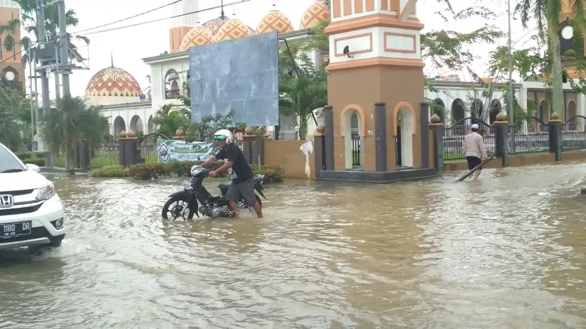 Tiga Kecamatan di Daerah Hulu Bulungan Digenangi Banjir Ketinggian 1 Meter
