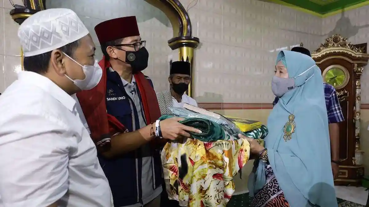 Sandiaga: Kalau Covid-19 Terkendali, Kita Bisa Beribadah Lebih Tenang