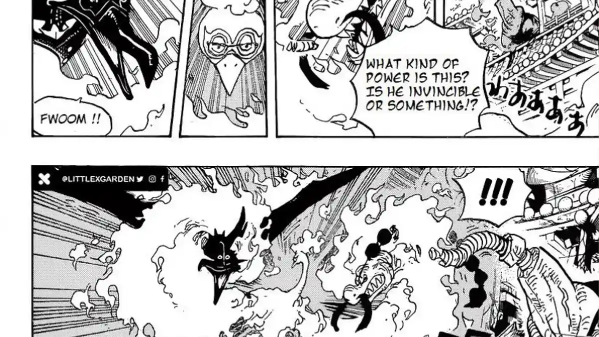 Anime One Piece Episode 1000, Queen Serang Monkey D Luffy dan Roronoa Zoro di Onigashima