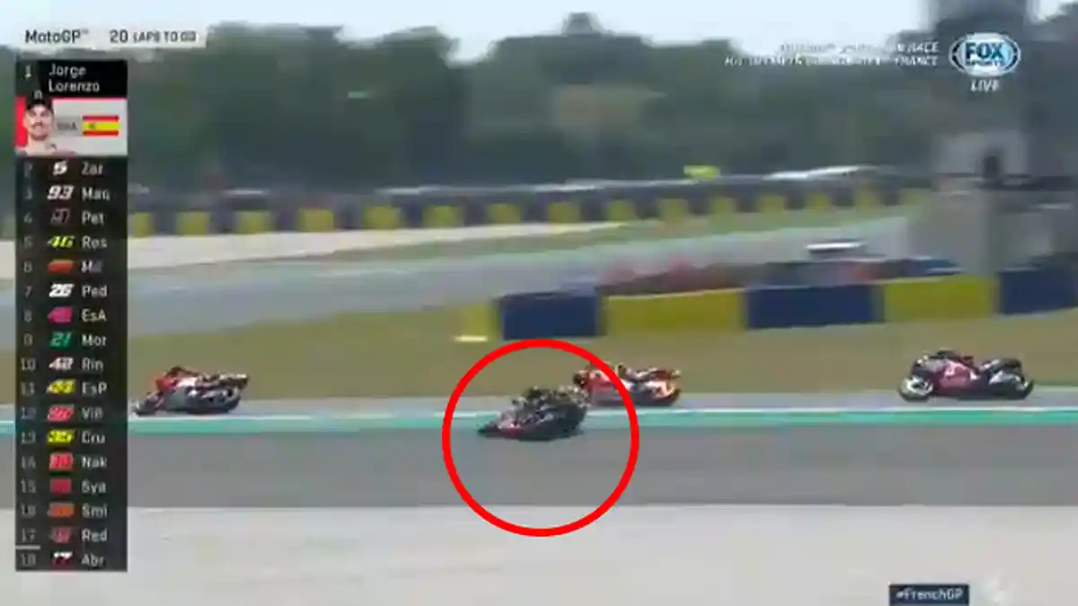 Detik-detik Johann Zarco Jatuh di MotoGP Prancis, Pole Position Melayang Percuma