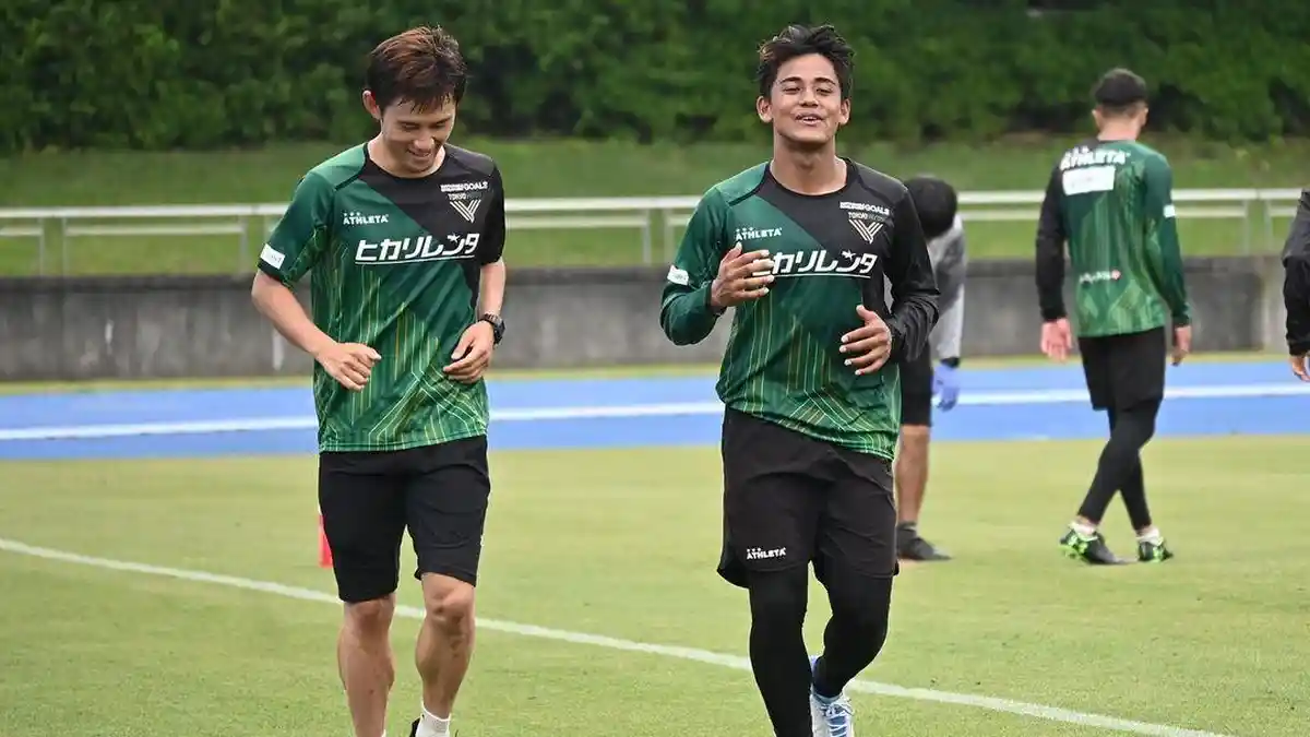 Skor Babak Pertama Tokyo Verdy vs Renofa, Tim Pratama Arhan Sementara Unggul 1-0