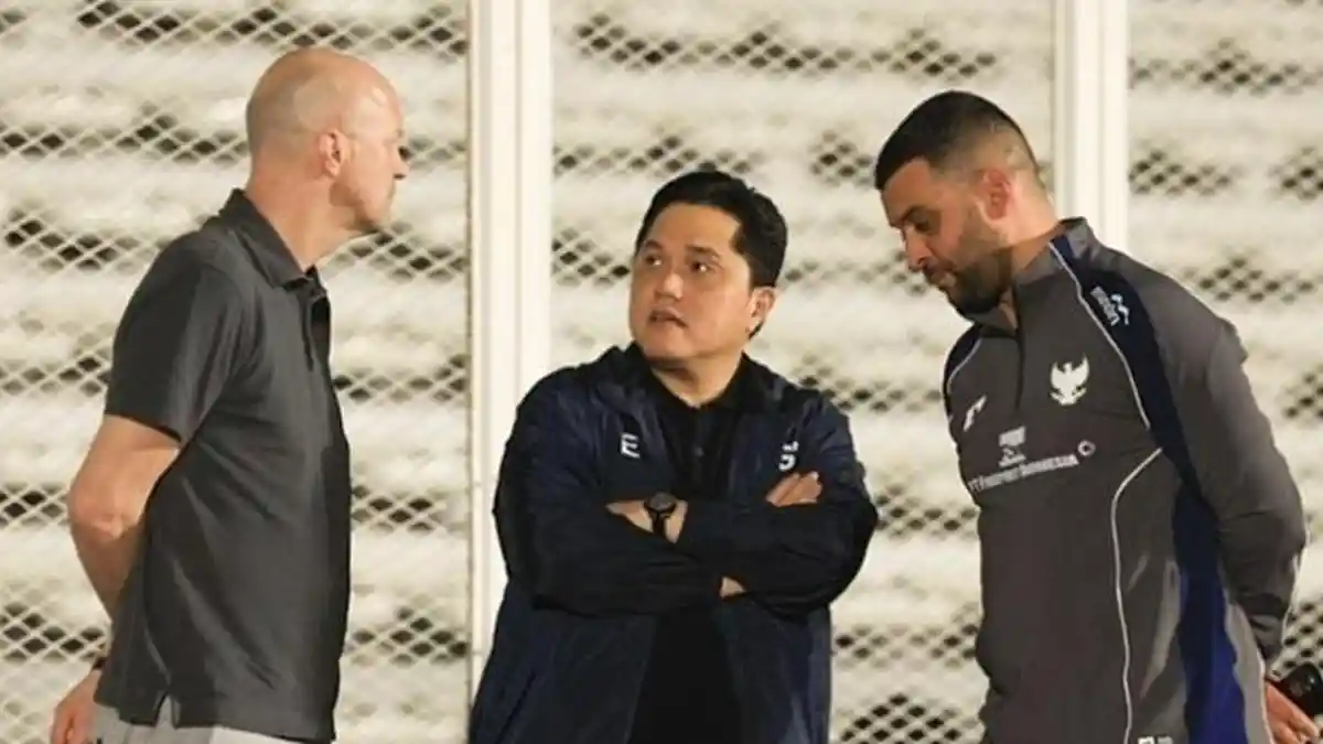Ofisial Timnas Indonesia Dikumpulkan Jelang Lawan China di GBK, Erick Thohir: Kita Samakan Target