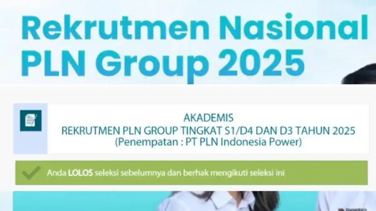 Petunjuk Tes Online GAT untuk Peserta Rekrutmen PLN 2025, Wajib Hadir ...
