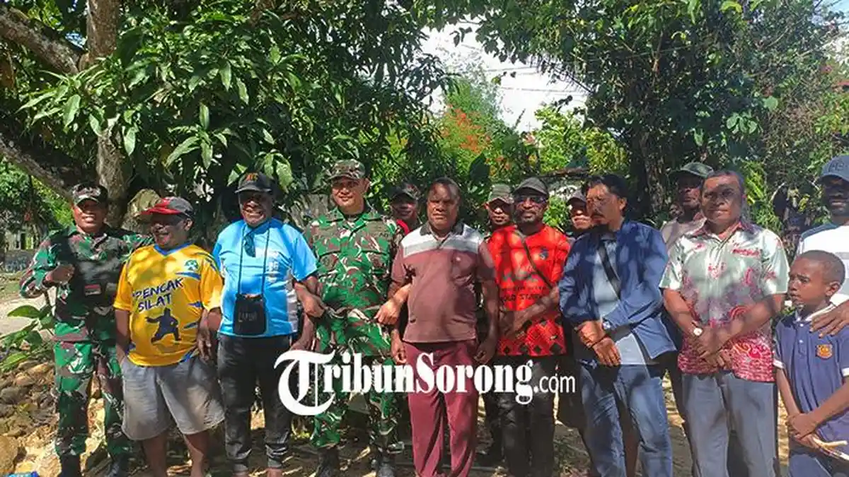 Dandim Sorong Datangi Kompleks Yohan, Warga Curhat Soal Hal Ini