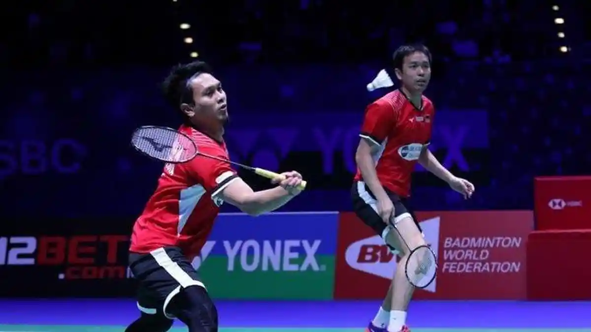 Final Kejuaraan Dunia BWF 2019 Berakhir, Ganda Putra Indonesia Pulang dengan Satu Emas