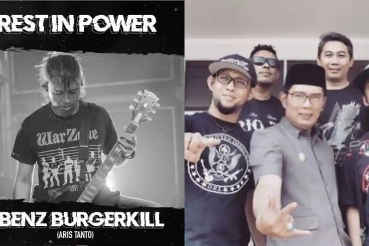 Ebenz Burgerkill Meninggal Dunia, Ridwan Kamil Berduka Unggah Kebersamaan: Kebanggaan Jawa Barat